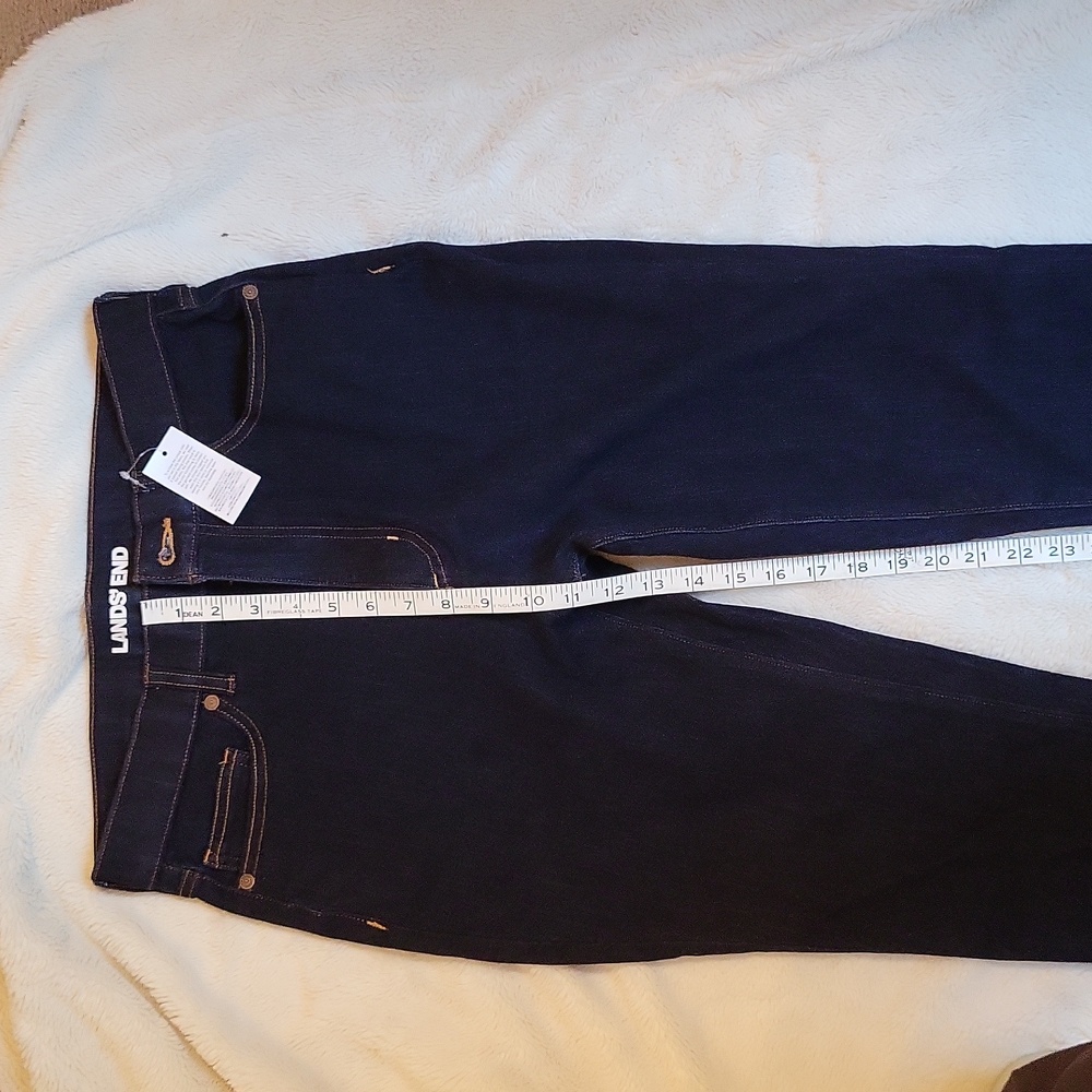 Lands' End High-rise Stretch Jeggings Size 10, New With Tags - Picture 9 of 11